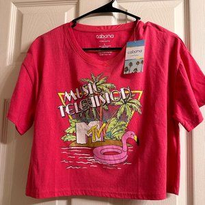 Women's MTV Crop Top